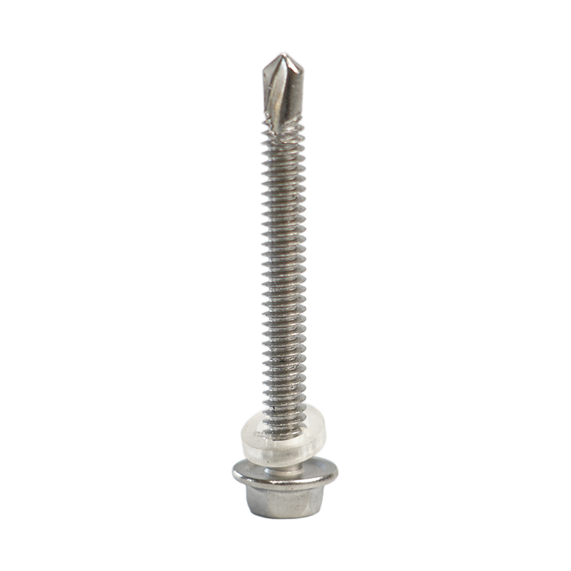 Parafusos autoperfurantes com cabeça de arruela hexagonal SUS410