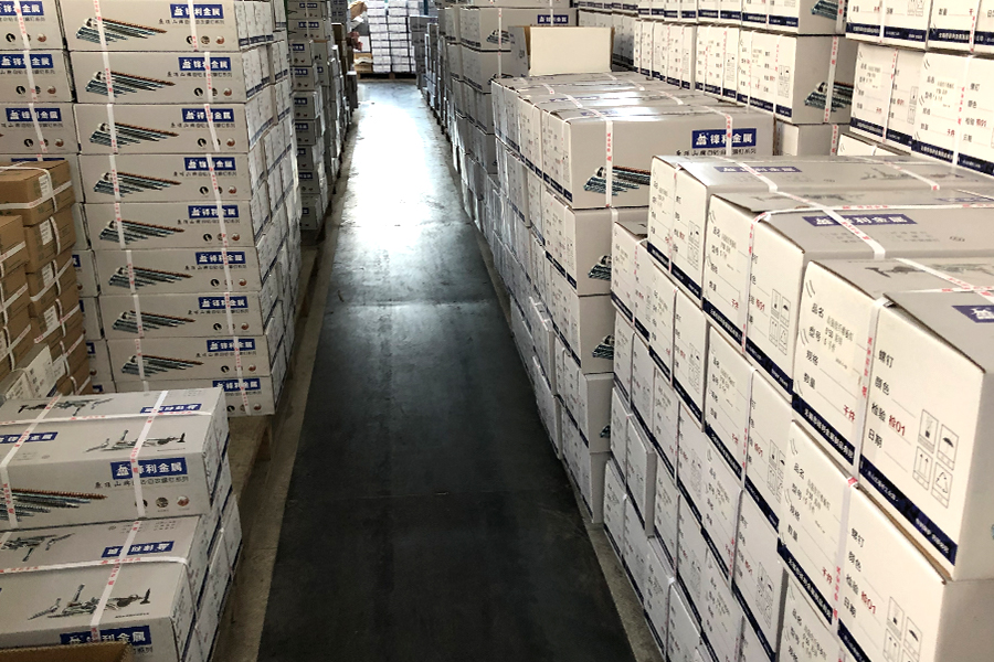 Embalagem e armazenamento